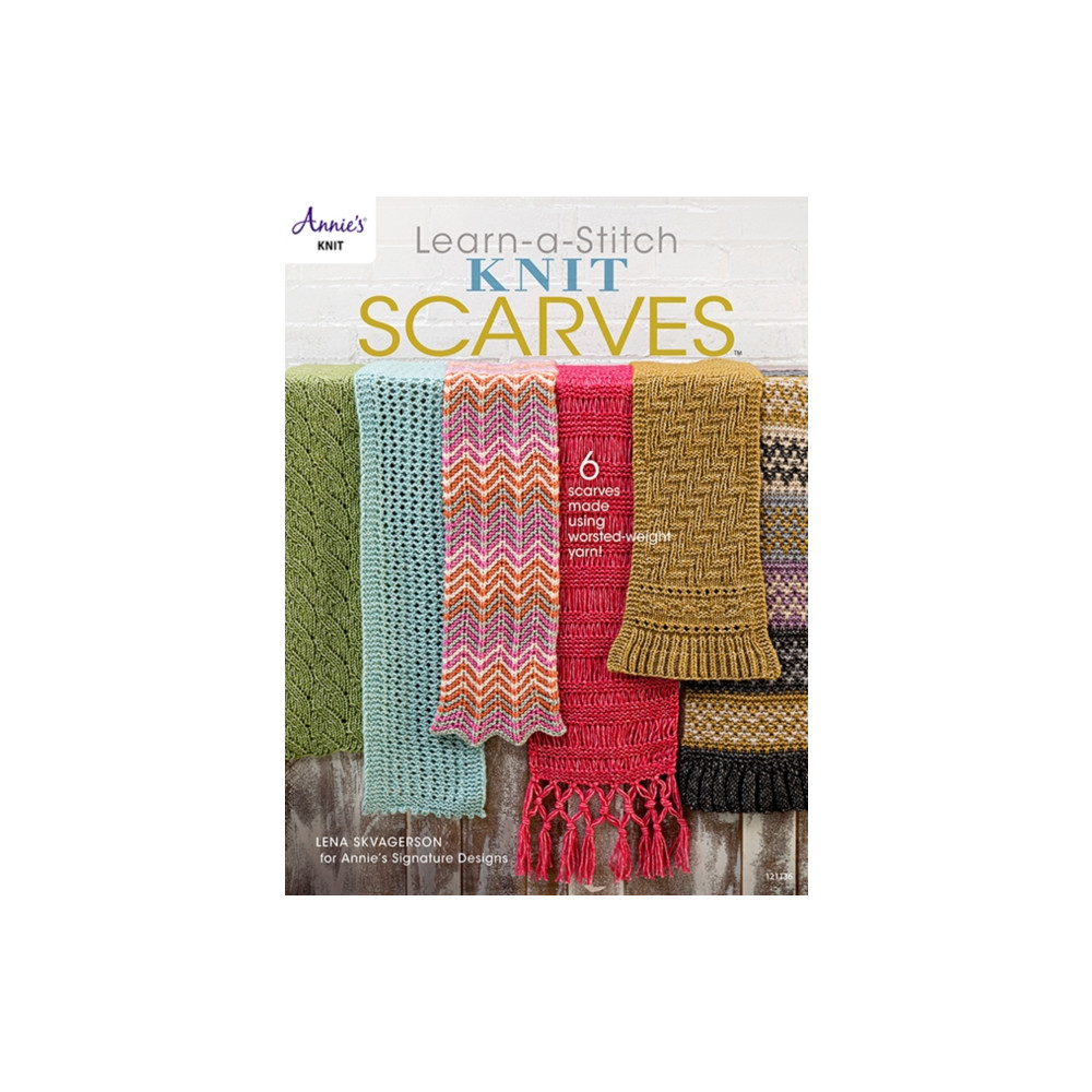 Produktbild för Learn-a-Stitch Knit Scarves (häftad, eng)