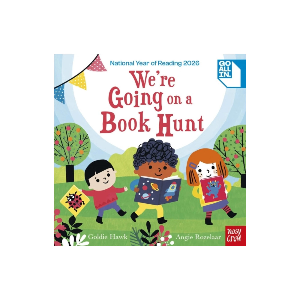 Produktbild för We're Going on a Book Hunt (bok, board book, eng)