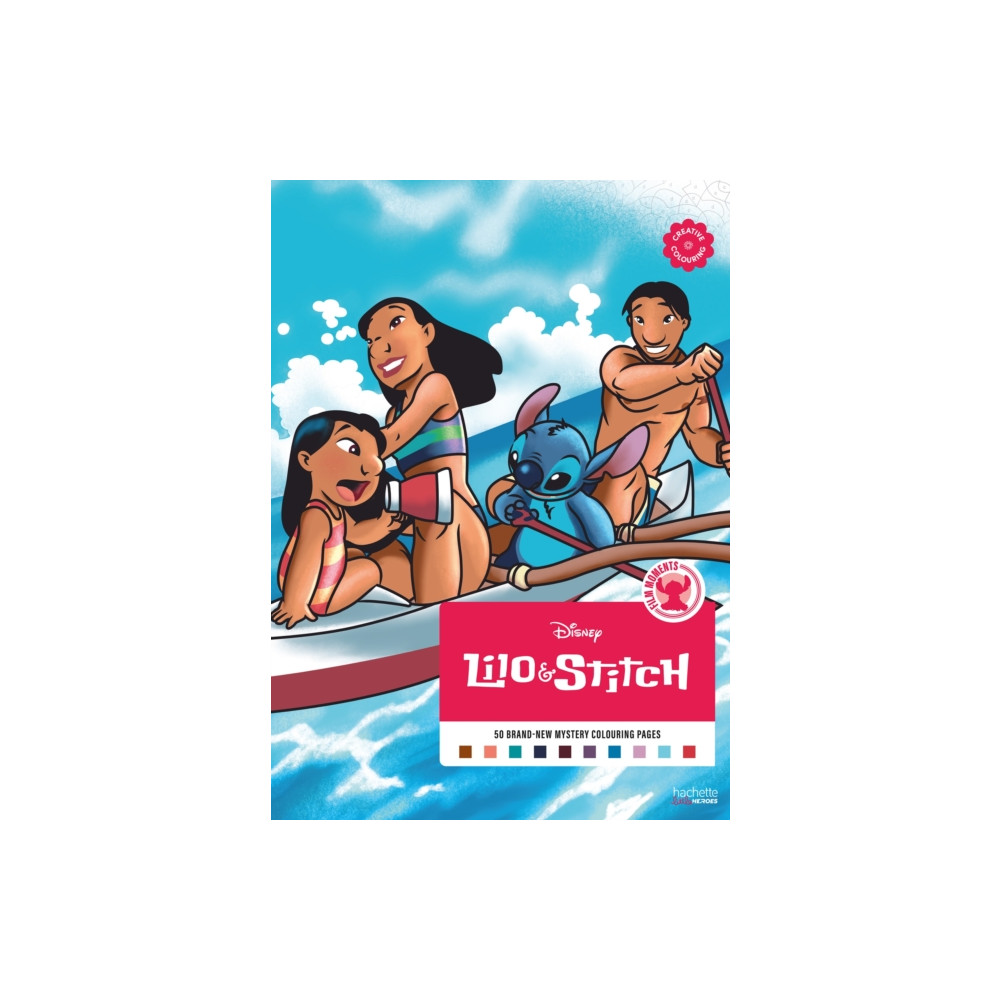 Produktbild för Mystery Colouring - Film Moments Lilo & Stitch (häftad, eng)
