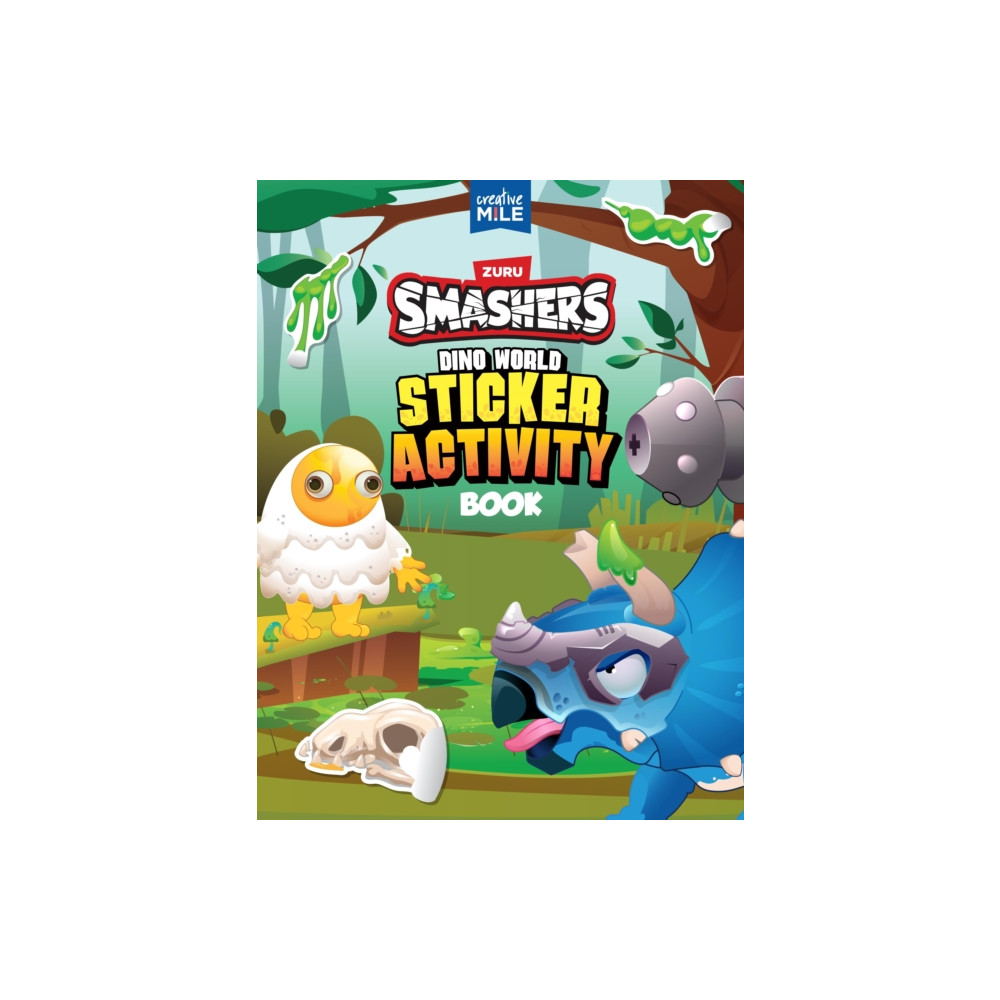 Produktbild för Smashers Dino World Sticker Activity Book (häftad, eng)
