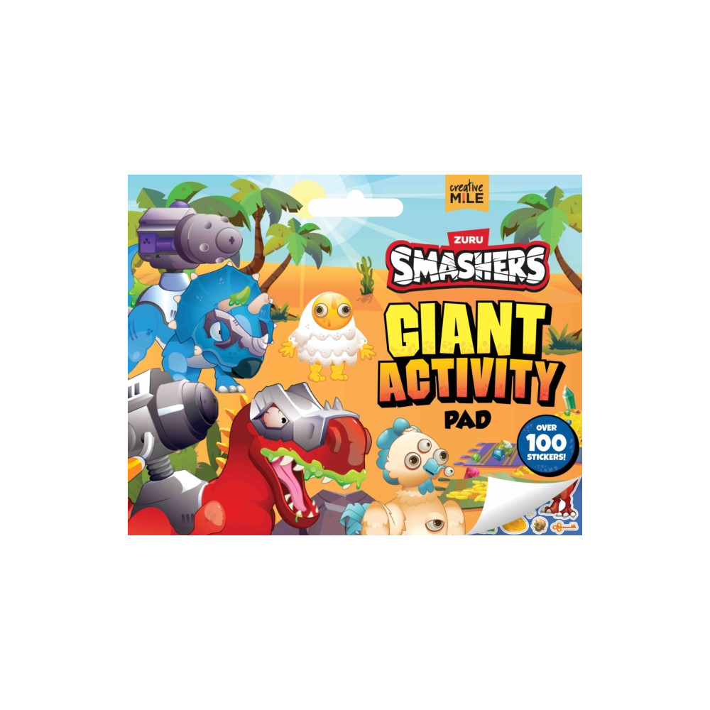 Produktbild för Smashers Giant Activity Pad (häftad, eng)