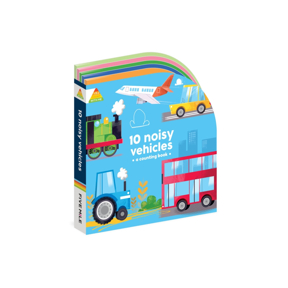 Produktbild för 1 2 3 Count with Me   10 Noisy Vehicles (bok, board book, eng)