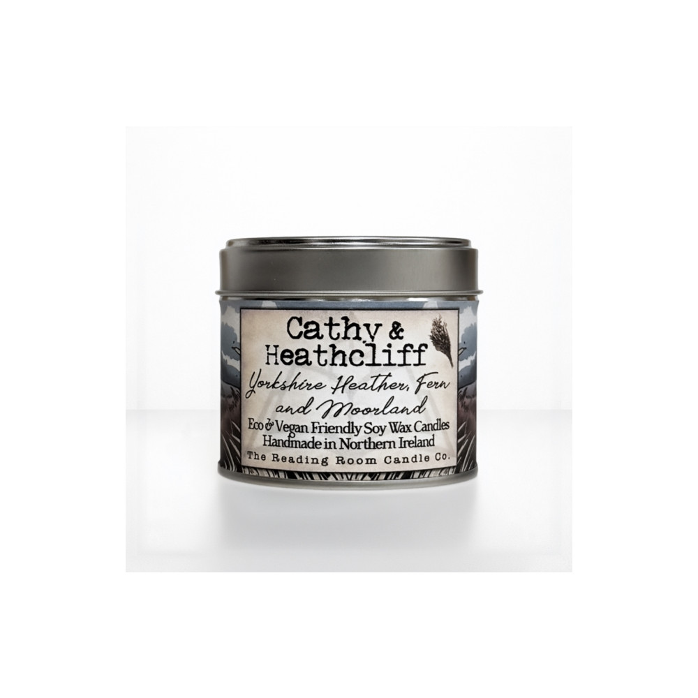 Produktbild för Cathy and Heathcliff- Scented Soy Candle- Yorkshire Heather, Fern and Moorland