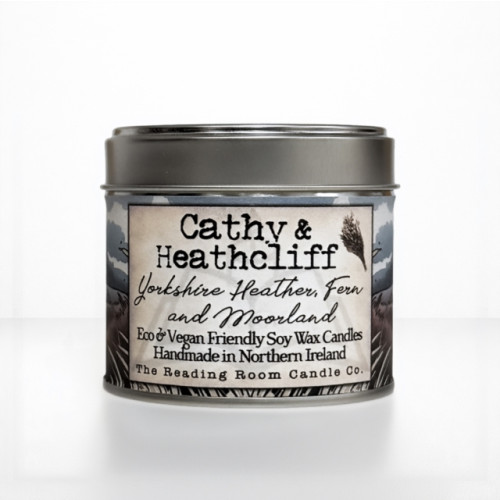 THE CANDLE ROOMS Cathy and Heathcliff- Scented Soy Candle- Yorkshire Heather, Fern and Moorland