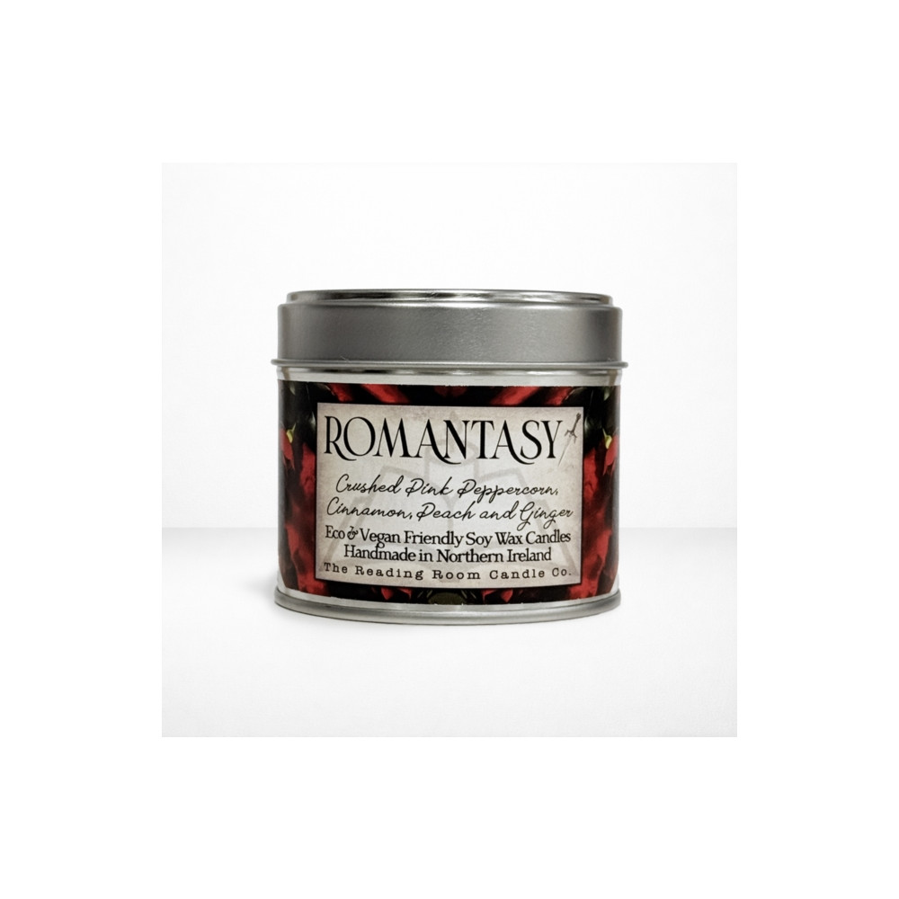Produktbild för Romantasy- Scented Soy Candle- Yorkshire Heather, Fern and Moorland