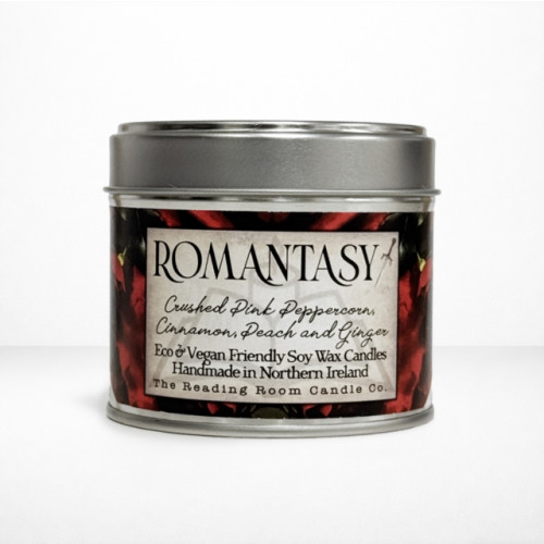 THE CANDLE ROOMS Romantasy- Scented Soy Candle- Yorkshire Heather, Fern and Moorland