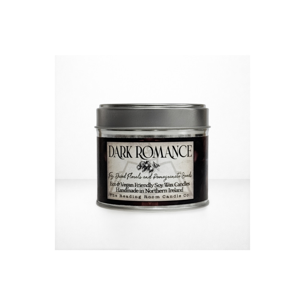Produktbild för Dark Romance- Scented Soy Candle- Yorkshire Heather, Fern and Moorland