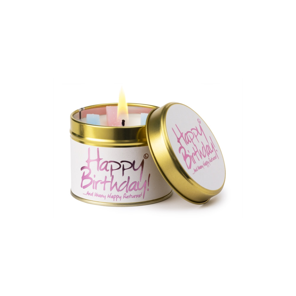 Produktbild för Happy Birthday - Scented Tin Candle