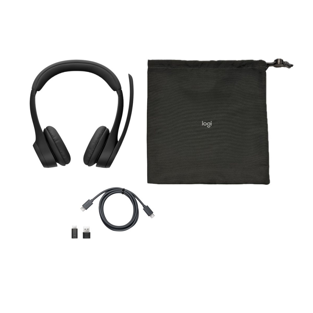 Produktbild för Logitech Zone 305 - headset - USB-C via Bluetooth-adapter