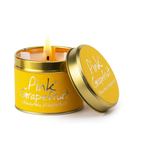 LILY FLAME CANDLES Pink Grapefruit - Scented Tin Candle