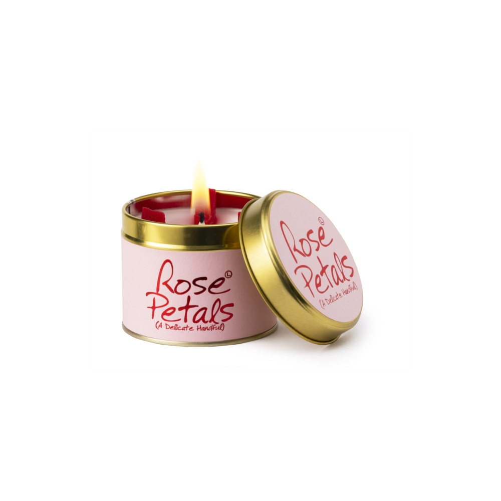 Produktbild för Rose Petals - Scented Tin Candle