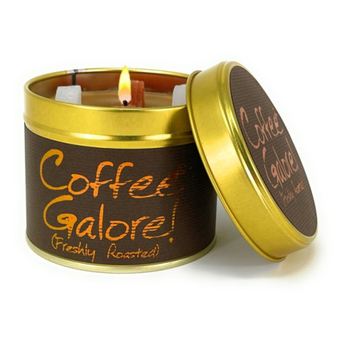 LILY FLAME CANDLES Coffee Galore - Scented Tin Candle