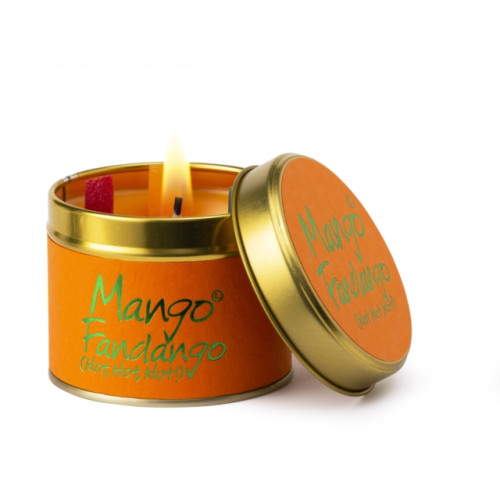 Mango Fandango - Scented Tin Candle, LILY FLAME CANDLES English Book