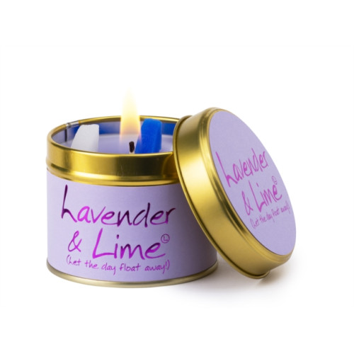 LILY FLAME CANDLES Lavender & Lime - Scented Tin Candle