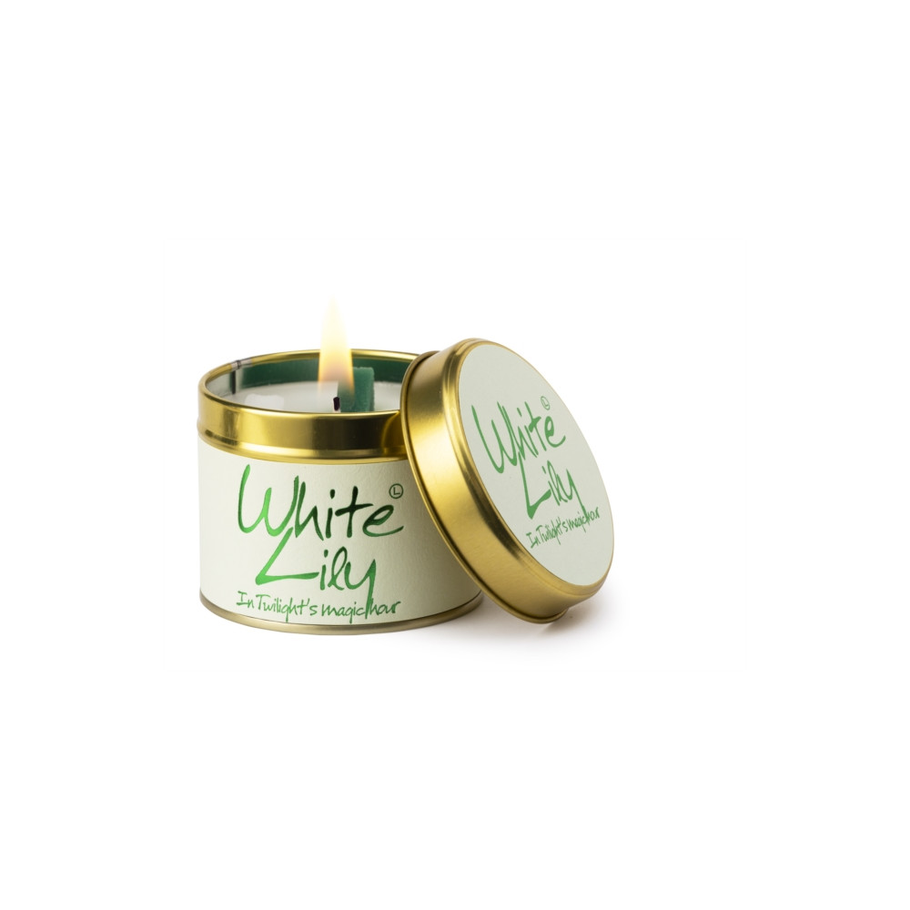 Produktbild för White Lily - Scented Tin Candle
