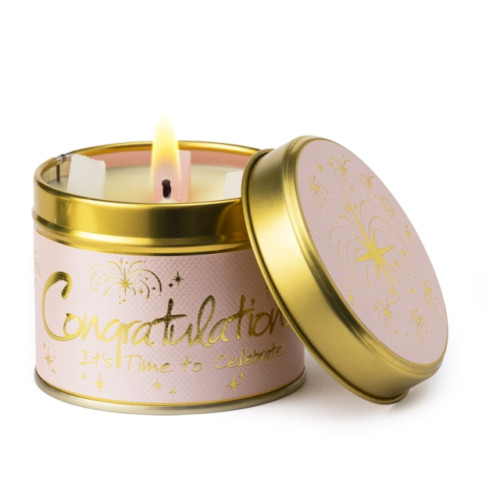 LILY FLAME CANDLES Congratulations - Scented Tin Candle