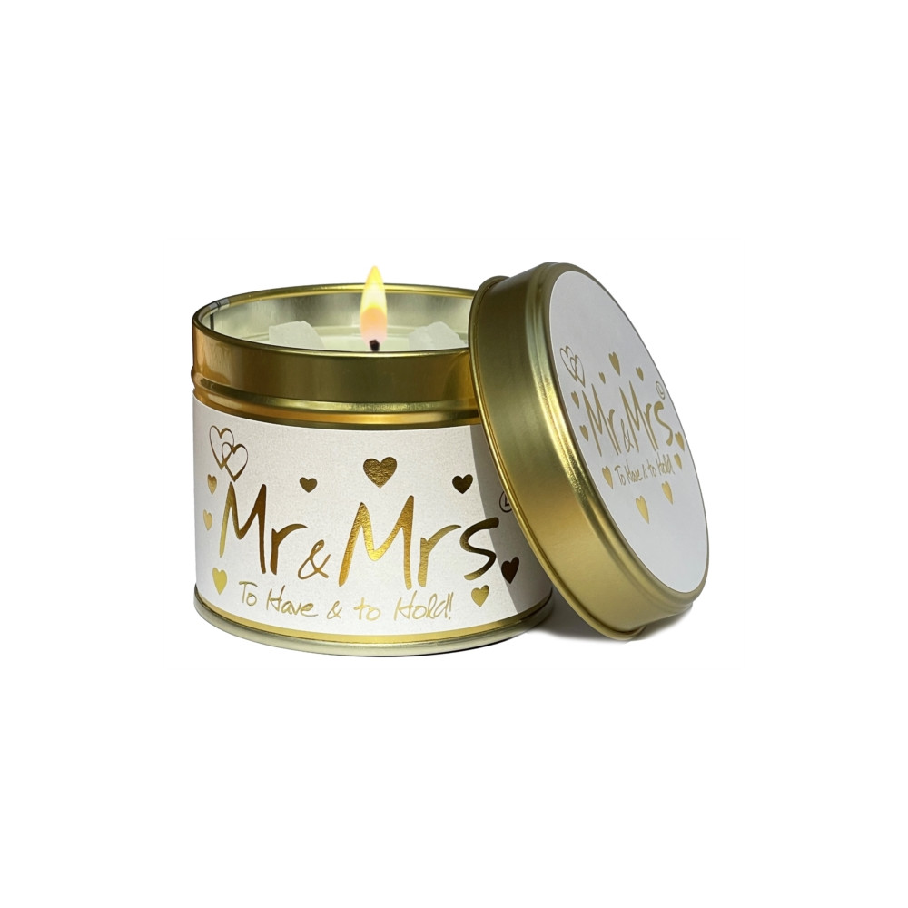 Produktbild för Mr & Mrs - Scented Tin Candle