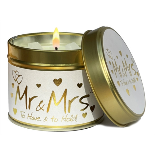 LILY FLAME CANDLES Mr & Mrs - Scented Tin Candle