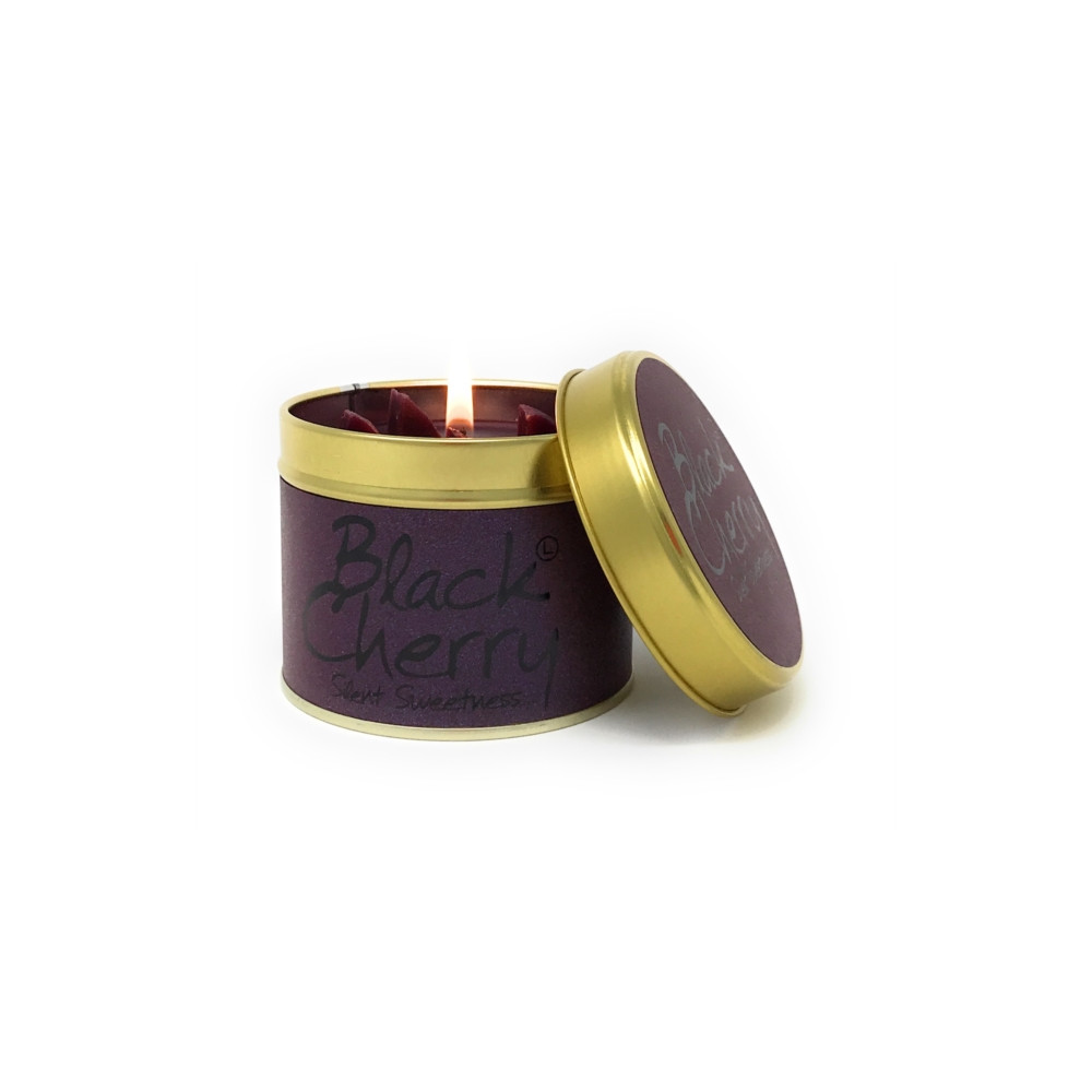 Produktbild för Black Cherry - Scented Tin Candle