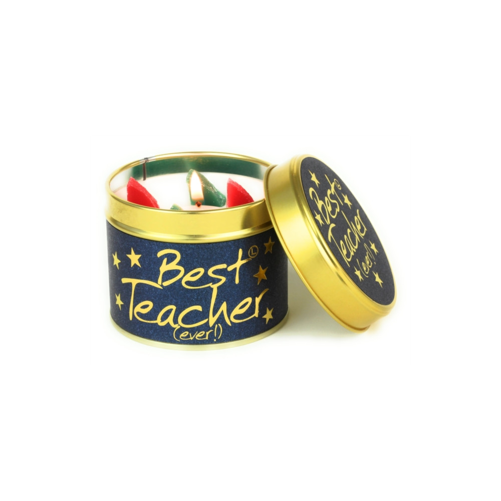 Produktbild för Best Teacher - Scented Tin Candle