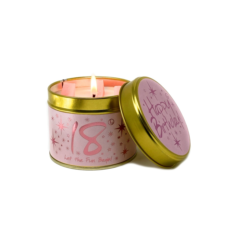 Produktbild för Happy Birthday 18 - Scented Tin Candle