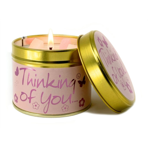 LILY FLAME CANDLES Thinking of You - Scented Tin Candle