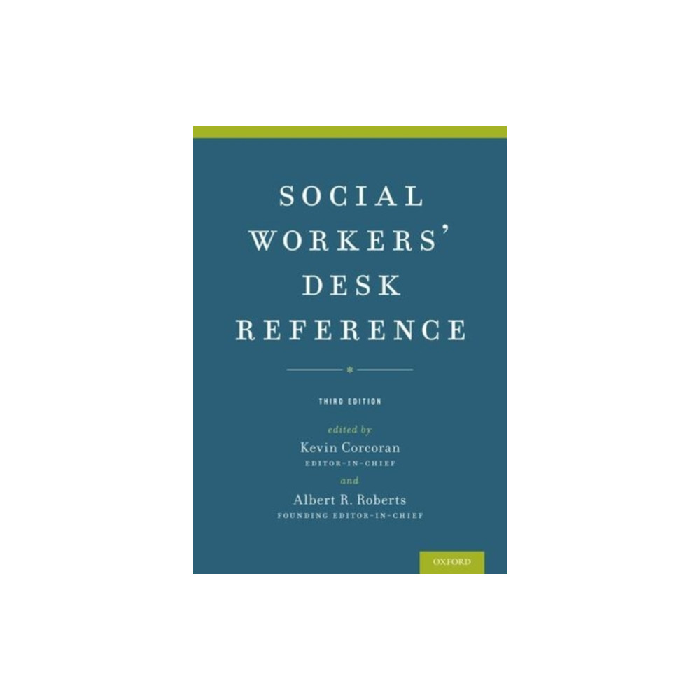 Produktbild för Social Workers' Desk Reference (inbunden, eng)