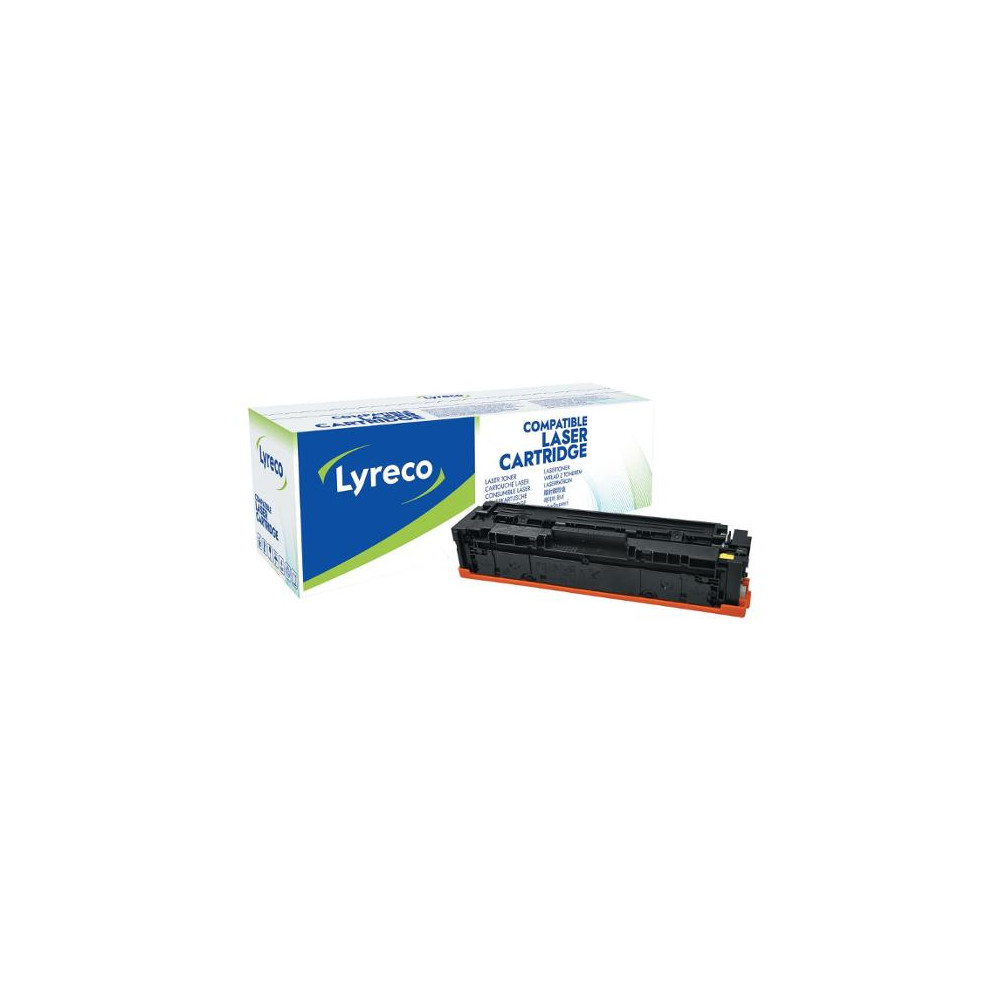 Produktbild för Toner LYRECO HP CF402X 201X 2,3K gul