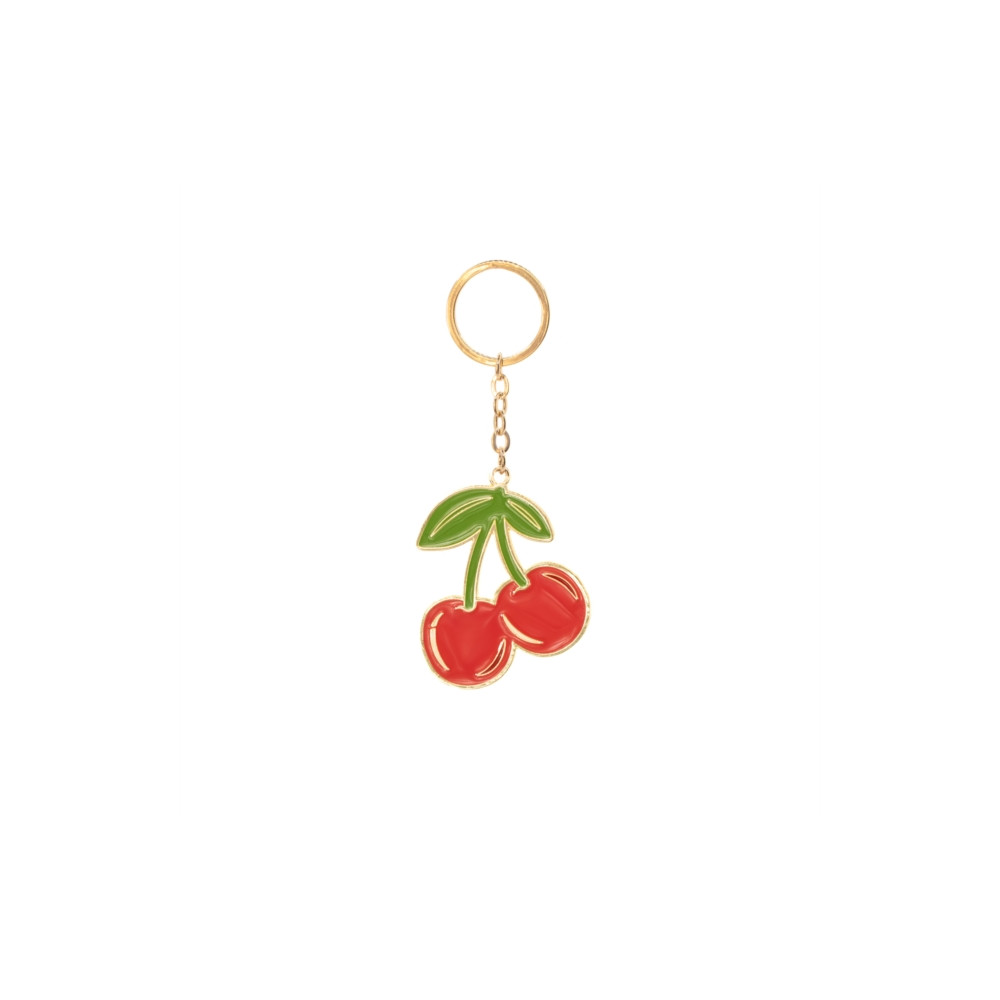 Produktbild för Cherry Enamel Keyring