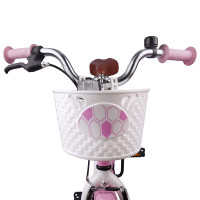 Produktbild för Barncykel 18 Tum för 5-7 år gamla Ljusrosa