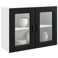 Produktbild för Diskmaskin panel Kalmar Svart Ek 80 x 31 x 60 cm