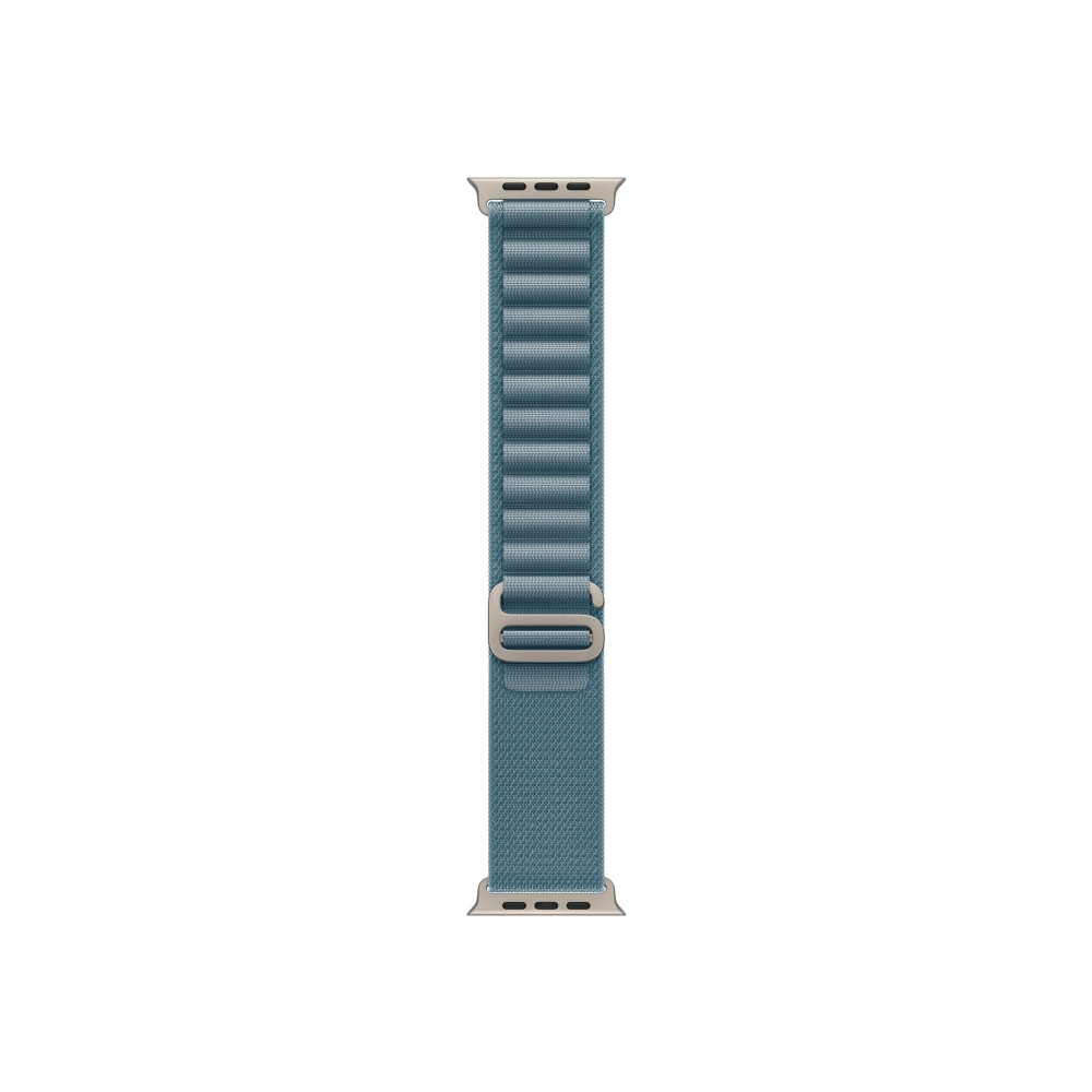 Produktbild för Apple - slinga för smart klocka - 49 mm, naturlig titanfinish