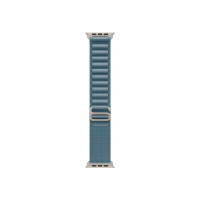 Produktbild för Apple - slinga för smart klocka - 49 mm, naturlig titanfinish