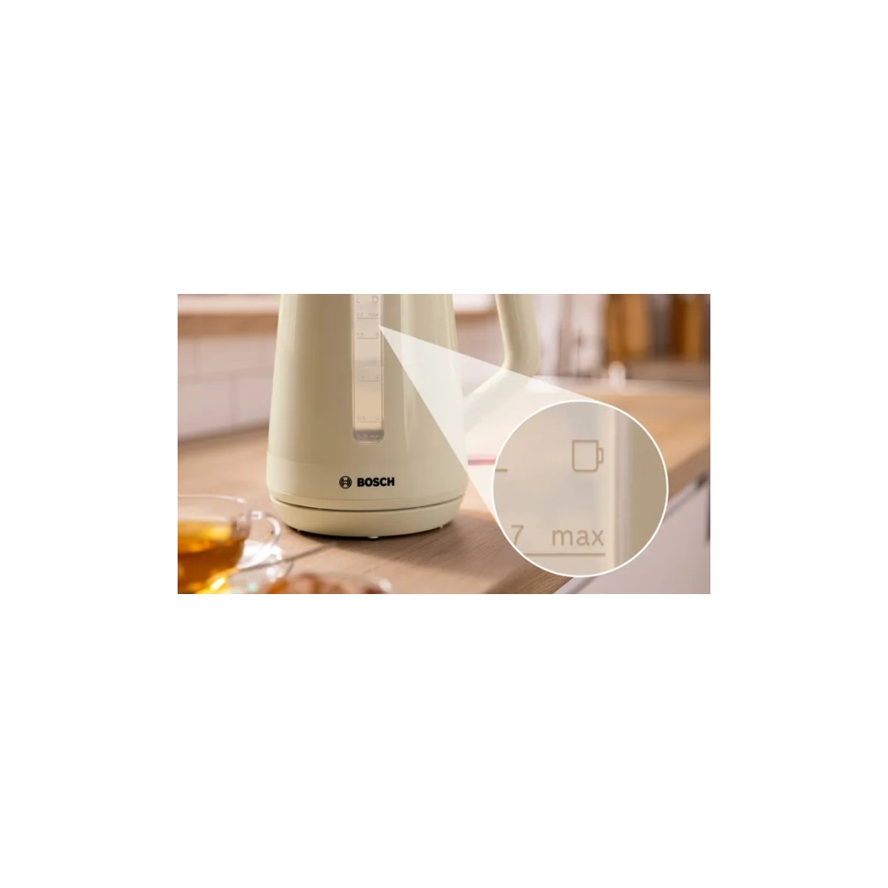 Produktbild för Bosch MyMoment, 1,7 L, 3000 W, Beige, Plast, Vandmåler, Over...