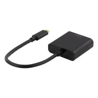 Produktbild för DELTACO USBC-HDMI8 - extern videoadapter - svart