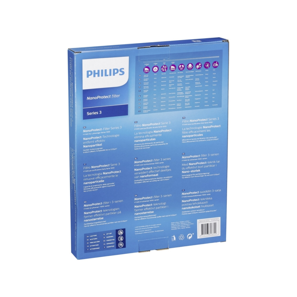 Produktbild för Philips NanoProtect Series 3 FY1410 - filter