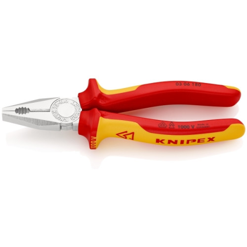 Knipex Knipex KP-0306180, Lineman-tång, Elektrostatiskt urladdnings...