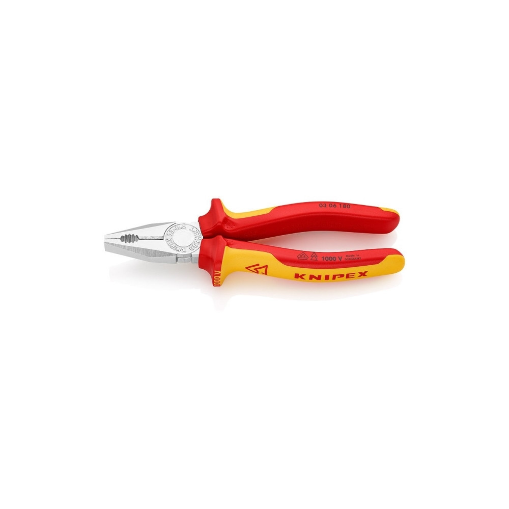 Produktbild för Knipex KP-0306180, Lineman-tång, Elektrostatiskt urladdnings...