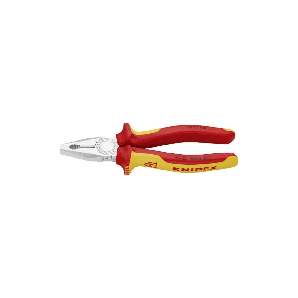 Produktbild för Knipex KP-0306180, Lineman-tång, Elektrostatiskt urladdnings...