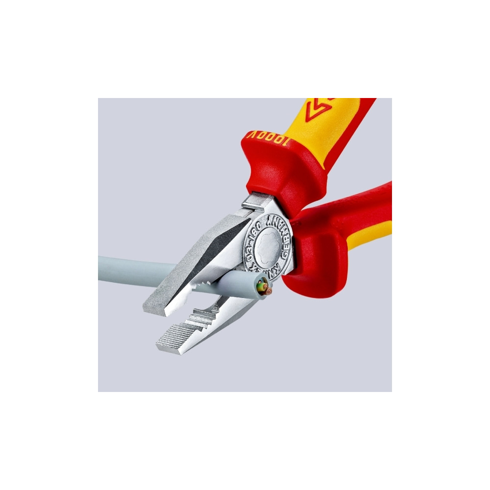 Produktbild för Knipex KP-0306180, Lineman-tång, Elektrostatiskt urladdnings...