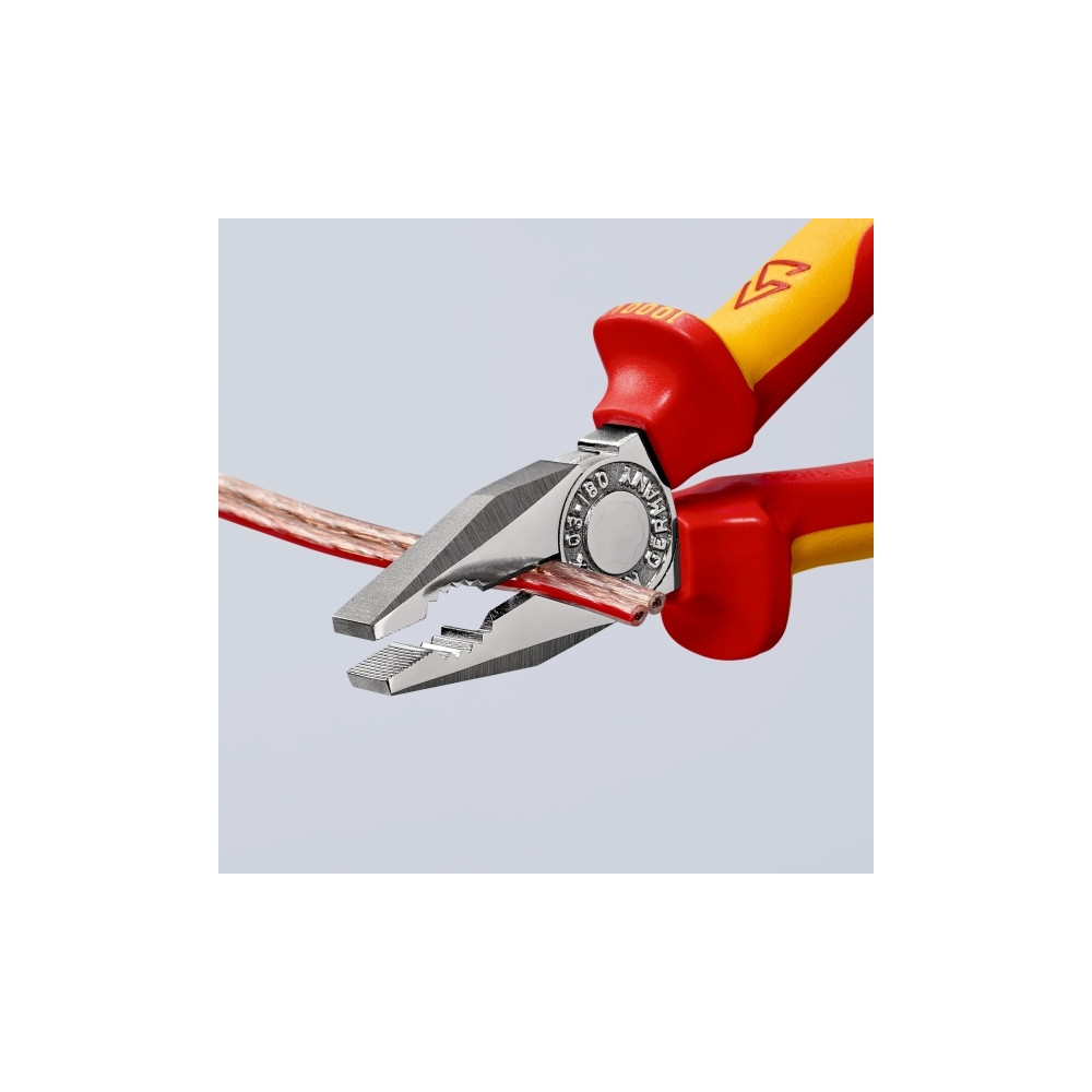 Produktbild för Knipex KP-0306180, Lineman-tång, Elektrostatiskt urladdnings...