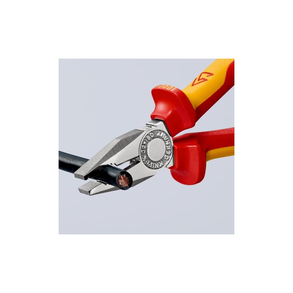 Produktbild för Knipex KP-0306180, Lineman-tång, Elektrostatiskt urladdnings...