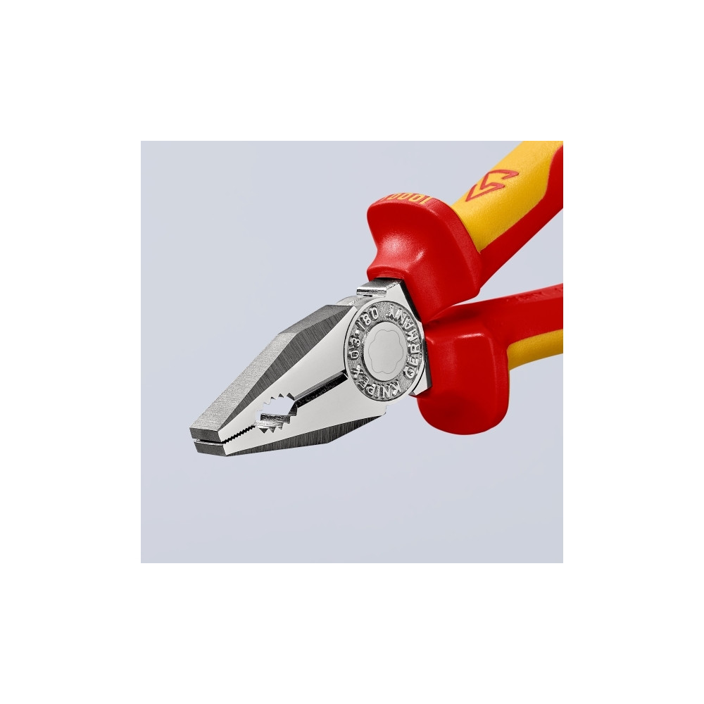 Produktbild för Knipex KP-0306180, Lineman-tång, Elektrostatiskt urladdnings...
