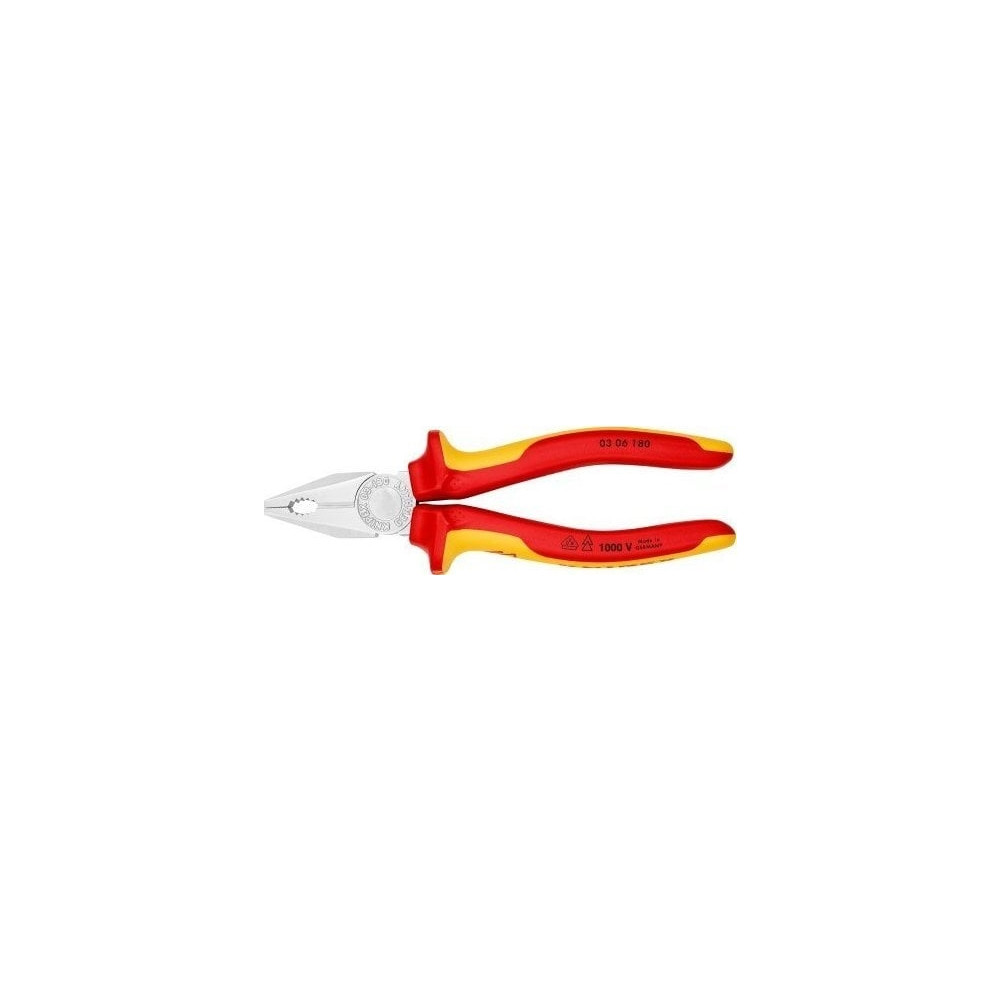 Produktbild för Knipex KP-0306180, Lineman-tång, Elektrostatiskt urladdnings...