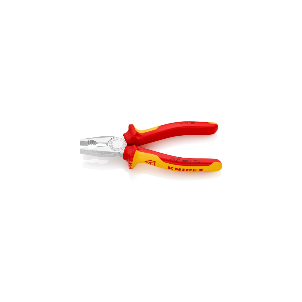 Produktbild för Knipex KP-0306180, Lineman-tång, Elektrostatiskt urladdnings...