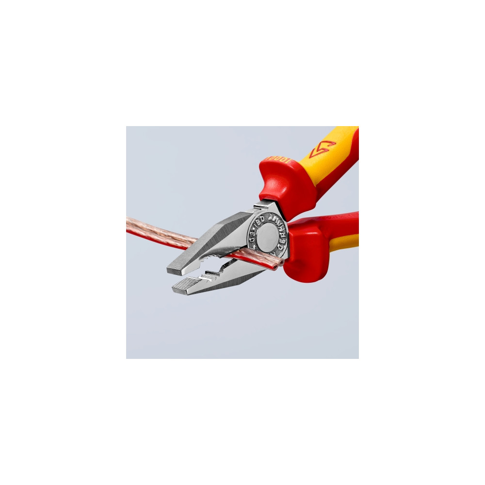 Produktbild för Knipex KP-0306180, Lineman-tång, Elektrostatiskt urladdnings...