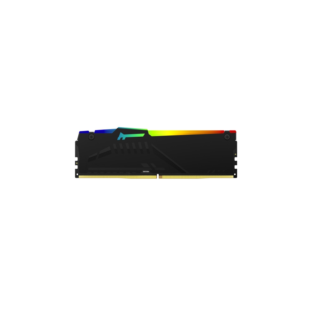 Produktbild för Kingston FURY Beast RGB - DDR5 - sats - 32 GB: 2 x 16 GB - DIMM 288-pin - 6400 MHz / PC5-51200 - ej buffrad