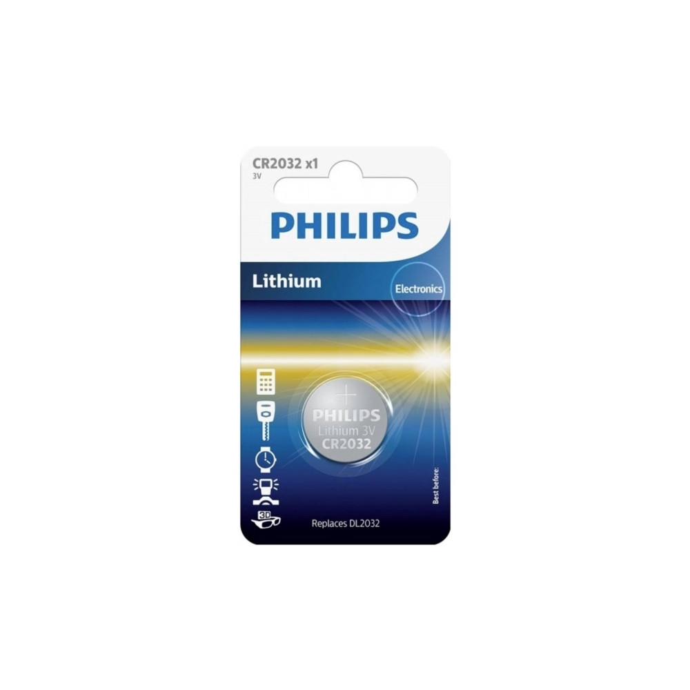 Produktbild för Philips CR2032 batteri x CR2032 - Li