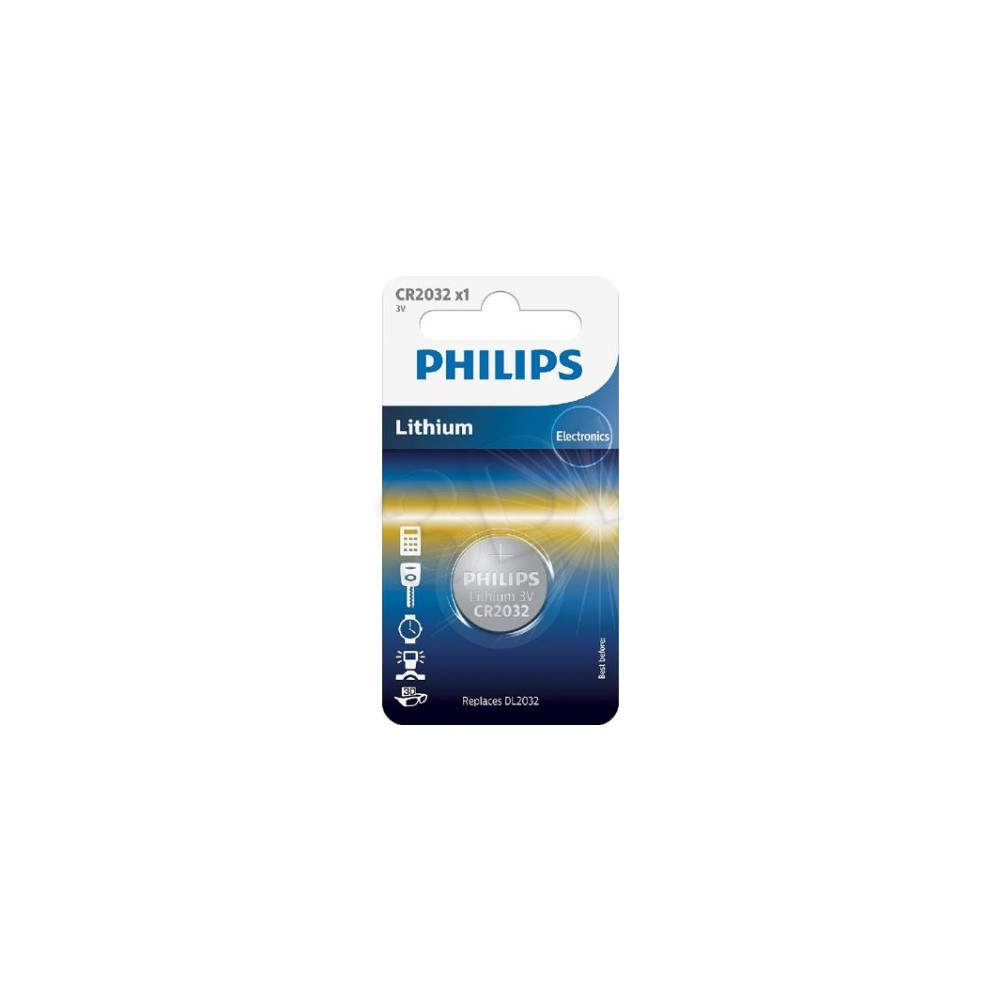 Produktbild för Philips CR2032 batteri x CR2032 - Li