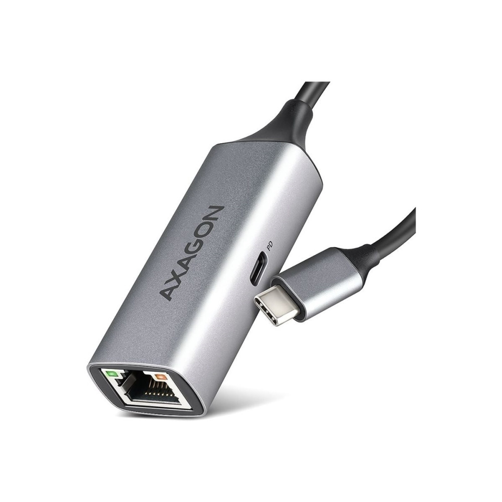 Produktbild för AXAGON ADE-TXPD - nätverksadapter - USB-C 3.2 Gen 1 - Gigabit Ethernet x 1